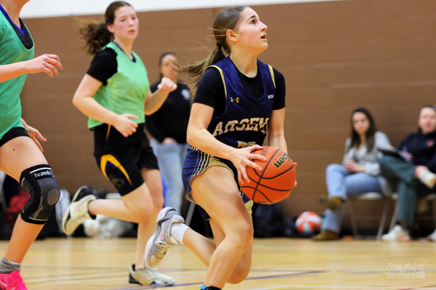 Joueuse de basketball de l’Arsenal NF