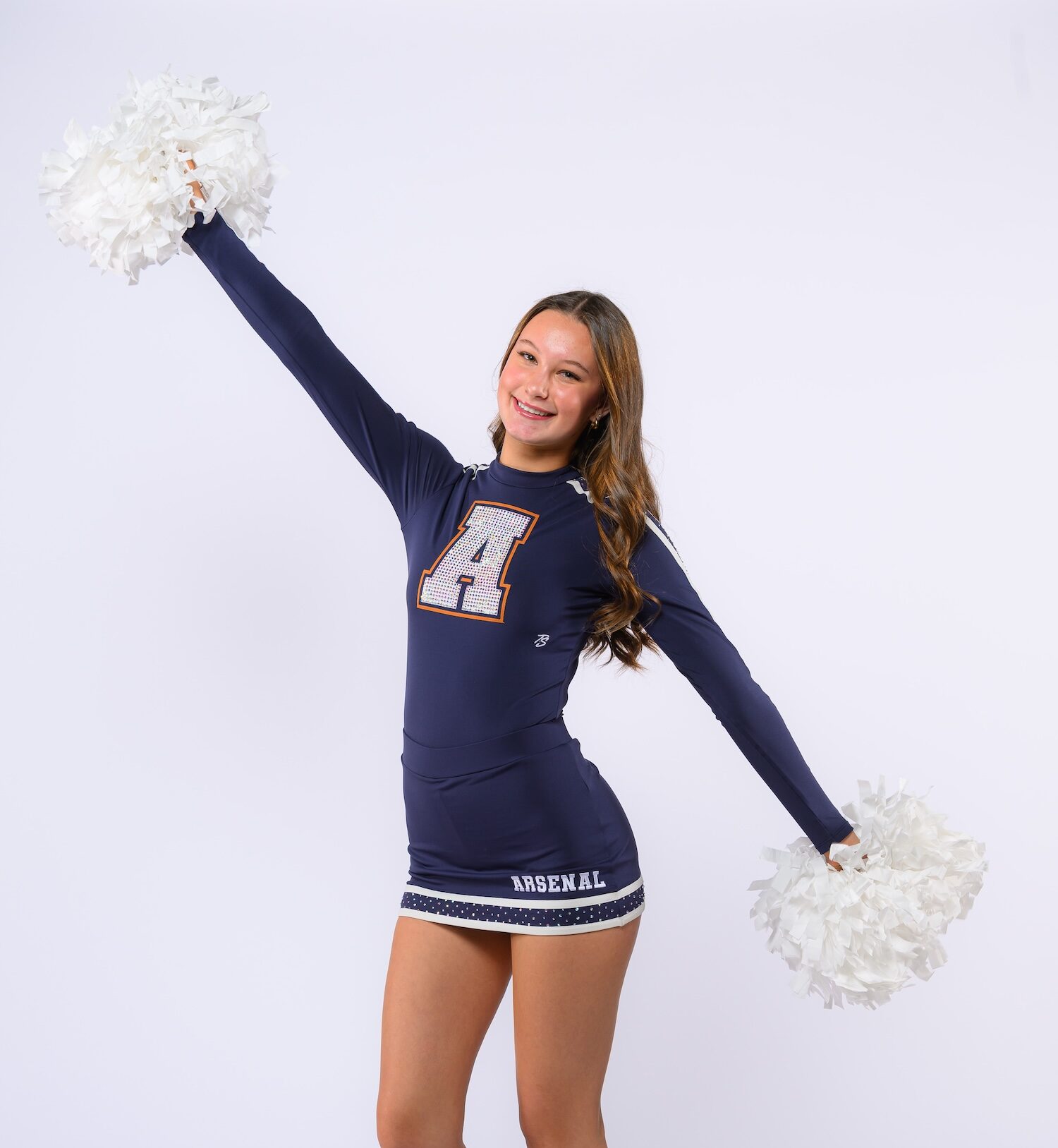 Athlète de cheerleading de l’Arsenal NF